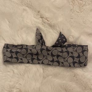 Coach Silk Reversible Headband